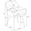 Kép 3/4 - 2db SJ.030 Szék Szürke