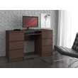 Kép 6/7 - A-11 Íróasztal 6 fiókkal Wenge