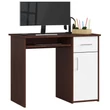 Kép 1/6 - PIN Íróasztal Wenge / Fehér