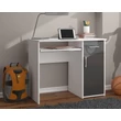 Kép 5/6 - PIN Íróasztal Fehér / Fényes Grafit