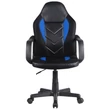 Kép 6/6 - F4G FG-C18 Gamer Forgószék Kék