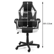 Kép 6/6 - F4G FG-19 Gamer Forgószék Kék