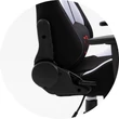 Kép 13/13 - F4G FG38 Gamer Forgószék Fehér