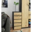 Kép 5/5 - CL5 Komód Grafit / Kézműves Tölgy
