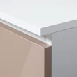 Kép 4/5 - K140 Komód 6 fiókkal Fényes Cappuccino