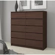 Kép 6/9 - K120 Komód 10 fiókkal Wenge