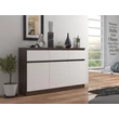 Kép 5/6 - K140 Komód 3 ajtóval és 3 fiókkal Wenge / Fehér