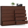 Kép 2/7 - K160 Komód 10 fiókkal Wenge