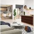 Kép 6/6 - K160 Komód 6 fiókkal Sonoma tölgy / Wenge