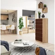 Kép 6/6 - K60 Komód 6 fiókkal Sonoma tölgy / Wenge