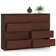 Kép 2/7 - K140 Komód 8 fiókkal Wenge