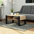 Kép 5/5 - DOMI Dohányzóasztal Sonoma tölgy / Fekete