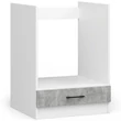 Kép 9/13 - OLIWIA Konyhablokk G2 240cm Fehér-Beton