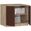 Kép 2/7 - STAR Akasztós szekrény rátét S60 Sonoma tölgy / Wenge