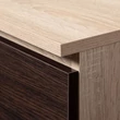 Kép 4/7 - STAR Akasztós szekrény rátét S60 Sonoma tölgy / Wenge