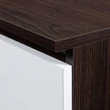 Kép 4/6 - STAR Akasztós szekrény rátét S60 Wenge / Fehér