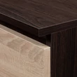 Kép 4/6 - R80 Könyvespolc 1 ajtóval Wenge / Sonoma tölgy