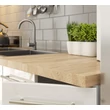 Kép 5/7 - OLIWIA Alsószekrény 80cm 3 fiókkal Fehér / Fényes fehér