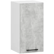 Kép 1/6 - OLIWIA Felsőszekrény 40cm Fehér / Beton