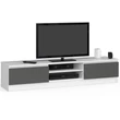 Kép 1/5 - K160 TV szekrény Fehér / Szürke