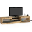 Kép 2/4 - K160 TV szekrény Kézműves Tölgy / Szürke
