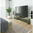 Kép 4/4 - K160 TV szekrény Kézműves Tölgy / Szürke