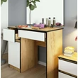 Kép 4/5 - Fésülködőszekrény tükörrel P-2 / SL 900x600 Balos Craft Tölgy / Fehér
