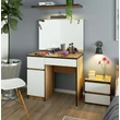 Kép 5/5 - Fésülködőszekrény tükörrel P-2 / SL 900x600 Balos Craft Tölgy / Fehér