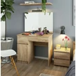 Kép 6/6 - Fésülködőszekrény tükörrel P-2 / SL 900x600 Balos Sonoma tölgy