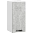 Kép 1/5 - OLIWIA Felsőszekrény 30cm Fehér / Beton