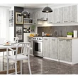 Kép 6/6 - OLIWIA Felsőszekrény 60cm Fehér / Beton
