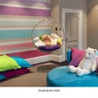 Kép 5/32 - Függő fotel, átlátszó/arany/rózsaszín, BUBBLE NEW TYP 1