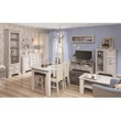 Kép 5/6 - Vitrines szekrény 1W2S, woodline bézs, TIFFY 04