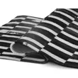 Kép 5/8 - Luxus bőrszőnyeg, barna /fekete/fehér, patchwork, 201x300, bőr TIP 6