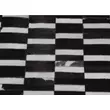 Kép 1/8 - Luxus bőrszőnyeg, barna /fekete/fehér, patchwork, 201x300, bőr TIP 6