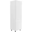 Kép 1/5 - Hűtő beépítő szekrény, fehér/fehér extra magasfényű, jobbos, AURORA D60ZL