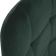 Kép 11/14 - Bárszék, sötétzöld Velvet anyag, CHIRO