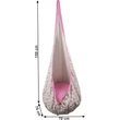 Kép 2/7 - Függőhinta, rózsaszín/flamingó minta, SIESTA TYP 2