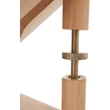 Kép 10/22 - Ergonomikus térdelőszék, szürkésbarna Taupe/bükkfa, FLONET