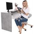 Kép 16/22 - Ergonomikus térdelőszék, szürkésbarna Taupe/bükkfa, FLONET