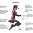 Kép 4/22 - Ergonomikus térdelőszék, szürkésbarna Taupe/bükkfa, FLONET