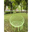 Kép 18/18 - Függő szék, pamut+fém/zöld greenery, AMADO 2 NEW
