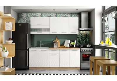 Fényes fehér –  Fényes fehér  – Aranycraft tölgy