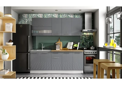 Fényes szürke - Fényes szürke – fehér