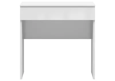 TETRIX Fésülködőasztal 1 fiókkal Fényes Fehér