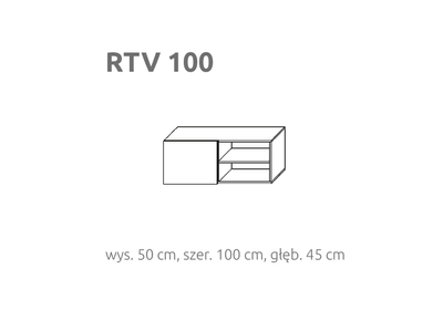 BRIKS TV szekrény RTV100