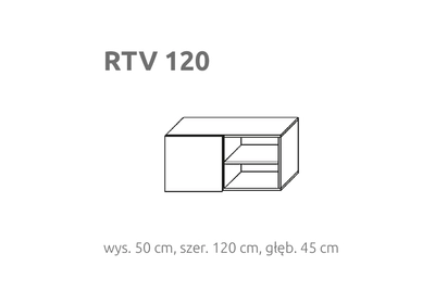 BRIKS TV szekrény RTV120