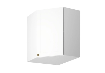 Linea White G60N felső konyhaszekrény, fehér / arany