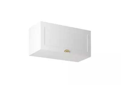 Linea White G80K felső konyhaszekrény, fehér / arany