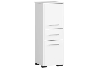 FIN Fürdőszobaszekrény 30 2 ajtóval és 1 fiókkal 85cm Fehér